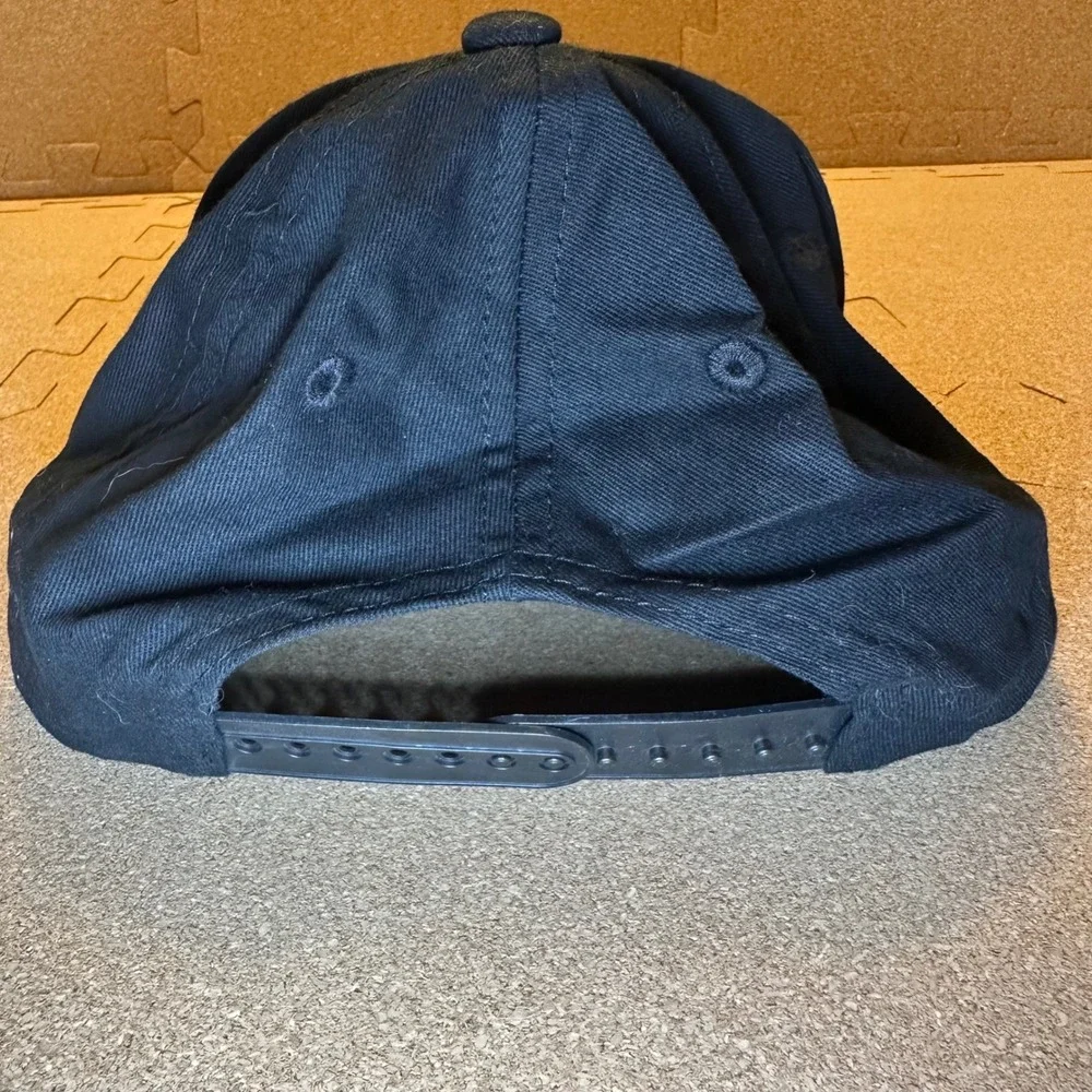 Fortnite Snapback Hat Youth OSFM Black Silver Embroidered Logo Llama Print Brim